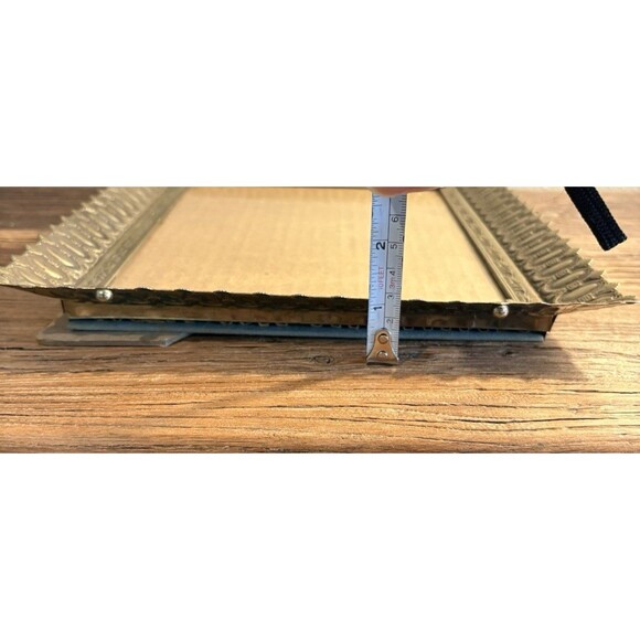 Vintage Ornate Picture Frame Holds 8X10 Inches Velvet Backing - Picture 14 of 14